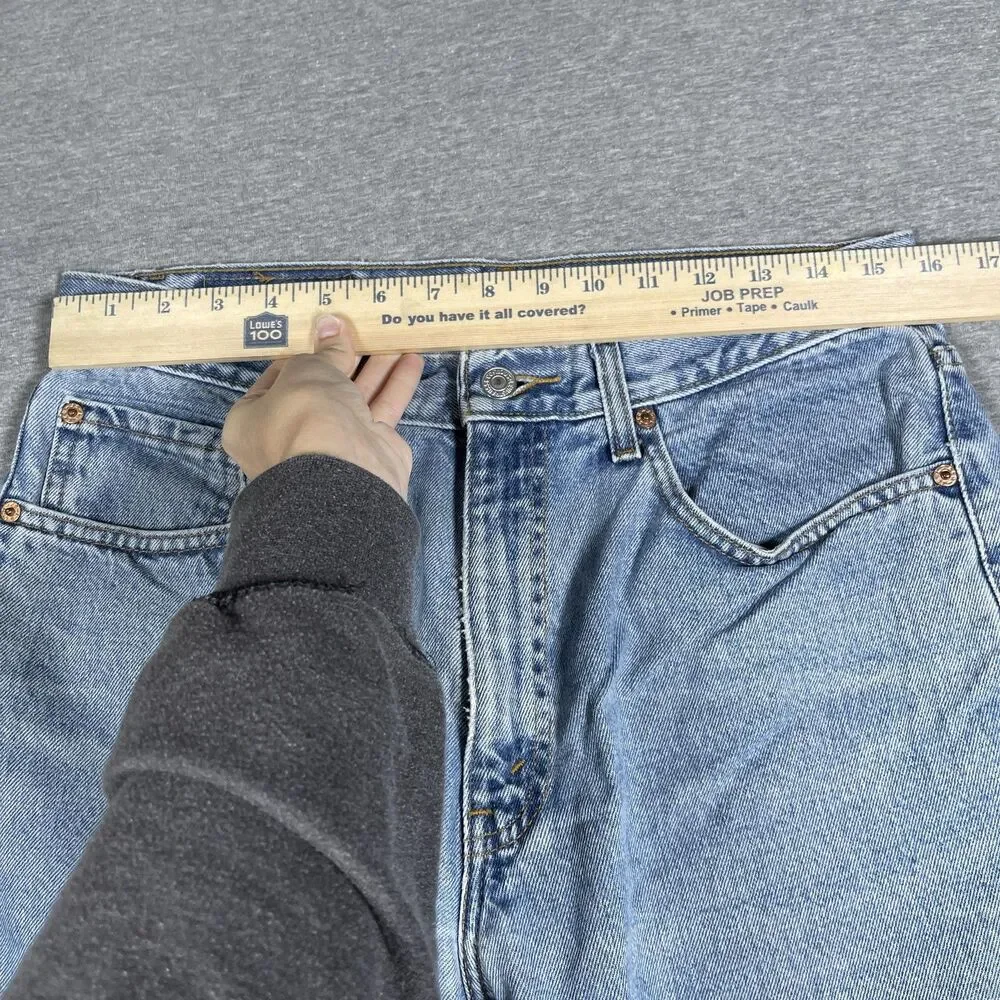 Vintage Levi's 550 Jeans Mens 33x32 Blue Light Wash Relaxed Straight Denim